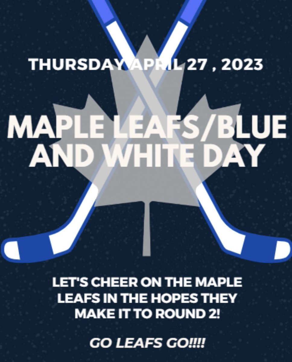 🏒 Go Leafs Go 🏒  <a href="/AnthonyBrampton/">St. Anthony Brampton</a>