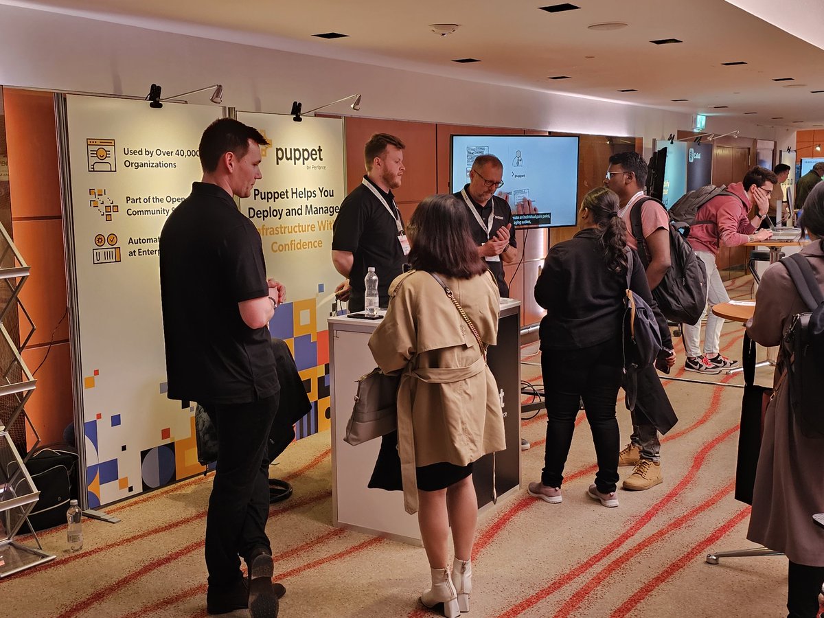 DNSandilands's tweet image. Great time presenting and talking to people about @puppetize and #devops at @devops_con London
devopscon.io/london/
#DevOpsCon #conf #conference #conference #puppet