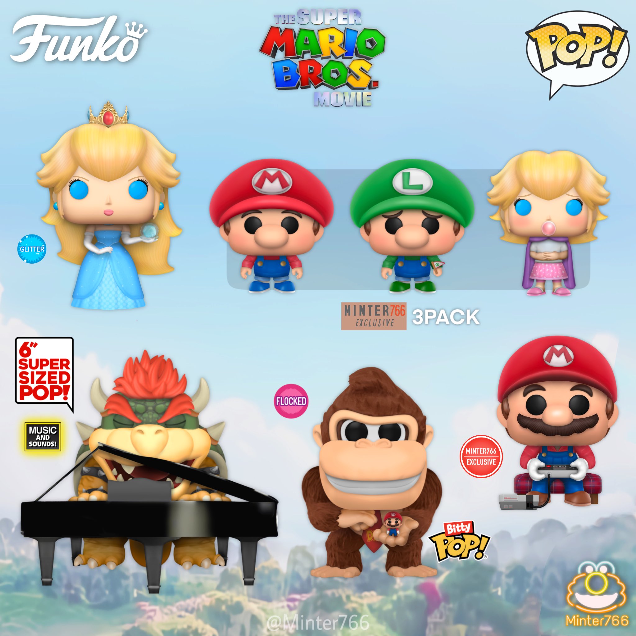 Funko clearance super mario
