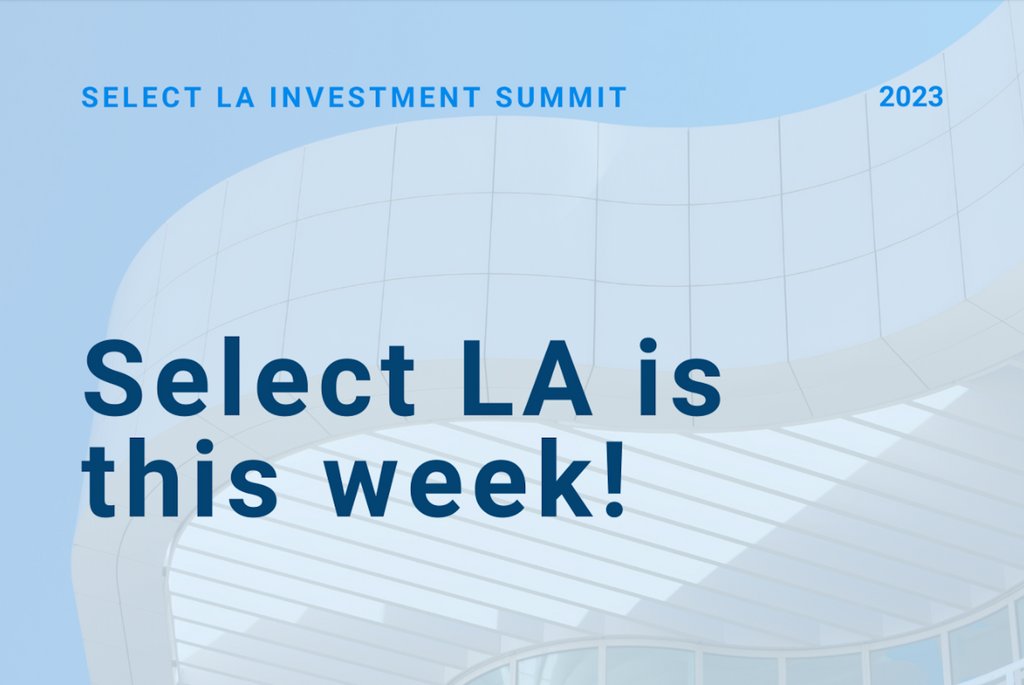 alliance_socal's tweet photo. Don't miss out on Select LA Investment Summit in the beautiful City of Pasadena on April 26th and 27th!

There is an amazing lineup of speakers!

Register now: https://t.co/09VeImRMSI

#selectla #laedc #wtcla https://t.co/c46InTo0k9