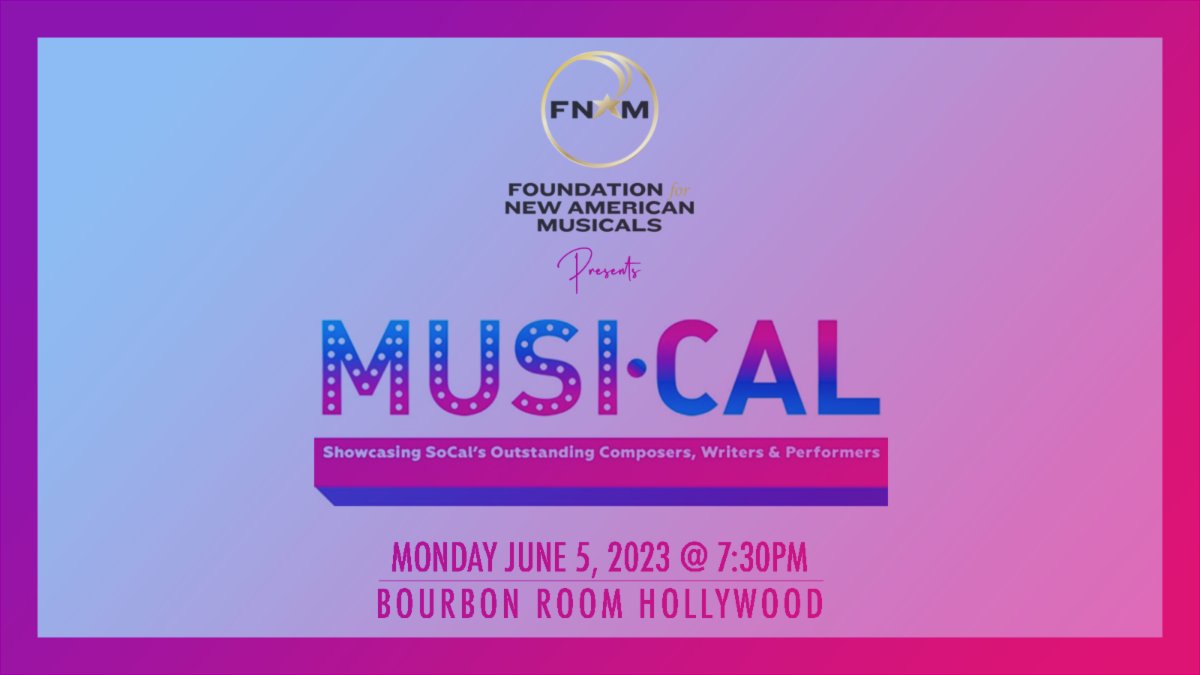 WeAreFNAM's tweet image. Tickets are live for our June 5th show! 

Grab yours now: conta.cc/3Lseyq6 

#MusicalTheater #NewMusicals #LiveTheater