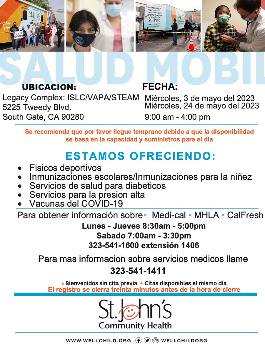 Mobile Health Services / Servicios Medicos Moviles