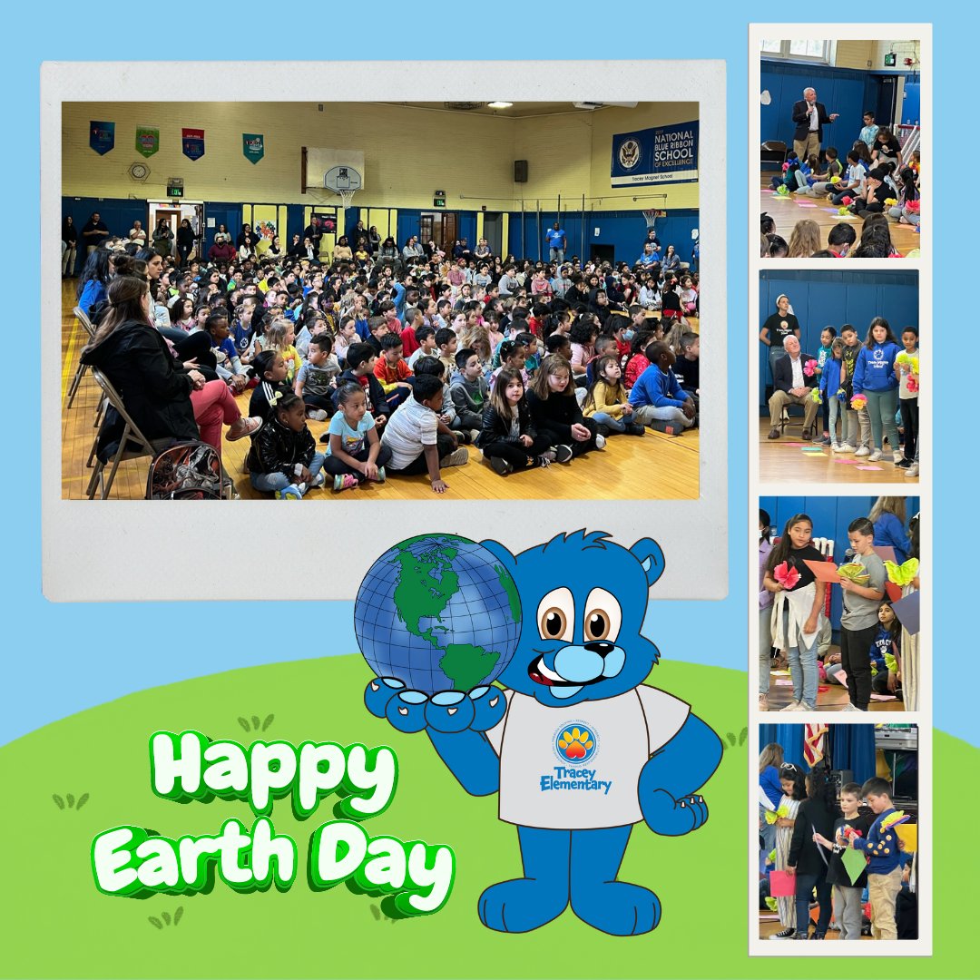 TraceyMagnet_CT's tweet photo. We were honored to have @MayorRilling come and visit us and talk about the City's initiatives and asked our Cubs to be his Earth Day Champions! As you can see, we have already gotten started! @NorwalkPS #norwalk #norwalkct #TraceyMagnetSchool  #earthday #earthweek https://t.co/LhUVIfWNx3