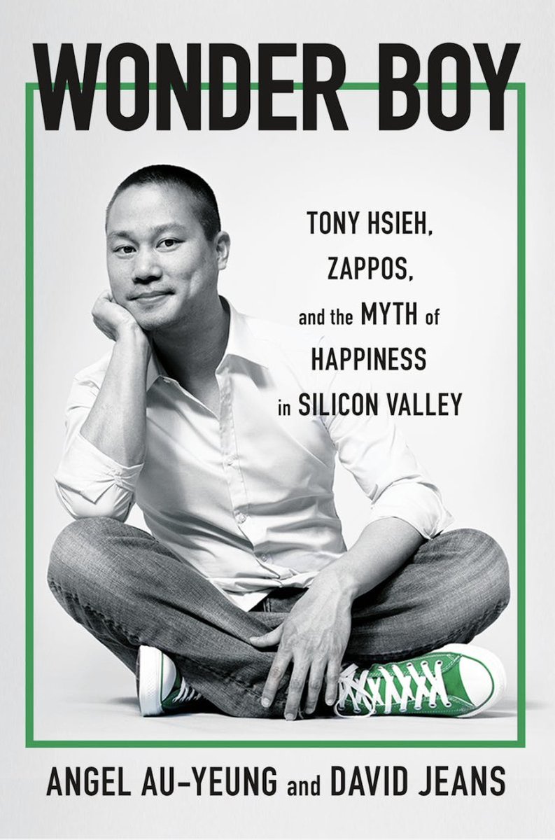 Our book 'WONDER BOY: Tony Hsieh, Zappos, and the Myth of Happiness in Silicon Valley' is out. More than 150 people helped us piece together the life of a true visionary, whose story is as tragic as it is remarkable — and we are grateful to them today. amazon.com/Wonder-Boy-Zap…