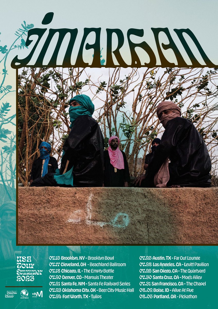 📣🇺🇸We’ll be back to the US this Summer. On-sale Friday, April, 28th, 10 AM CET. Tickets link: imarhan-july2023.tourlink.to/iSCZ
Check the list of our shows👇