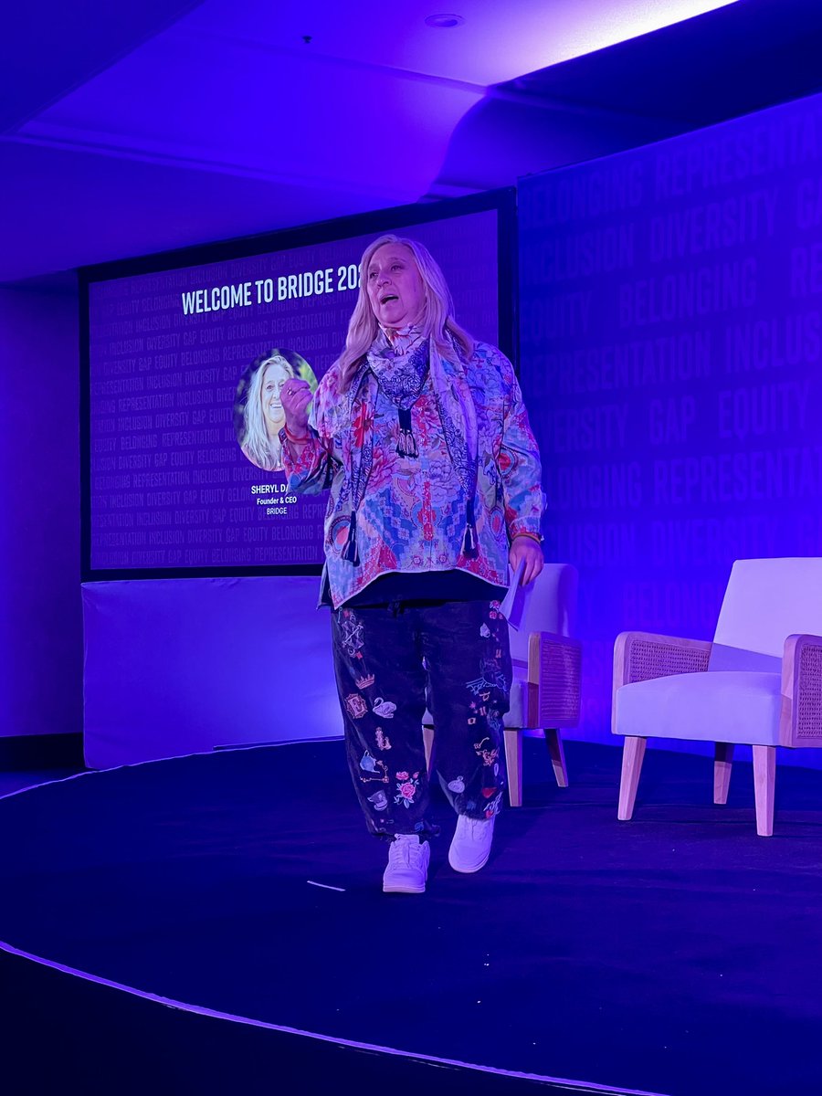 BRIDGE CEO and Founder, Sheryl Daija, opens day two of the Bridge conference by thanking all of her many sponsors, including <a href="/Discover/">Discover</a>, <a href="/Fidelity/">Fidelity Investments</a> <a href="/CondeNast/">Condé Nast</a>, <a href="/milkdelivers/">MilkPEP</a>, <a href="/iHeartRadio/">iHeartRadio</a>, <a href="/Adsmovil/">Adsmovil</a>, <a href="/SmartBrief/">SmartBrief</a>, @GroupMWorldwide and many others!

#WeAreBridge #Bridge2023