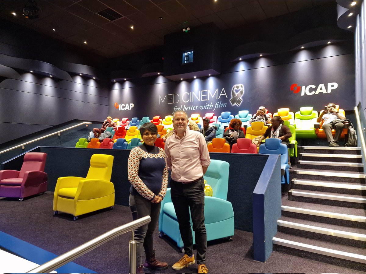 JaggerMlck's tweet image. We are premiering our #sicklecelldisease films at the Medicinema @GSTTnhs. Thanks to all the hard work of all involved, including patient. #EDI at the heart of everything @KHPHaematology @KingsCollegeNHS @SickleCellUK