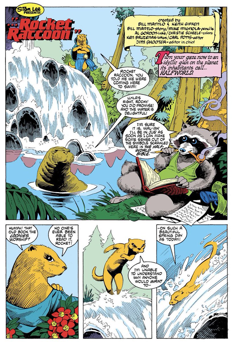 dano_cosmic's tweet photo. 🥺
✨
Rocket Raccoon #1 (Vol. 1, 1985)
✨
W-#BillMantlo,A-#MikeMignola,I-#AlGordon,C-#ChristieScheele,L-#KenBruzenak
✨
#Rocket #RocketRaccoon #WalRuss #Lylla #Halfworld #Marvel #MarvelComics #MarvelCosmic https://t.co/WJb7i1jHMA