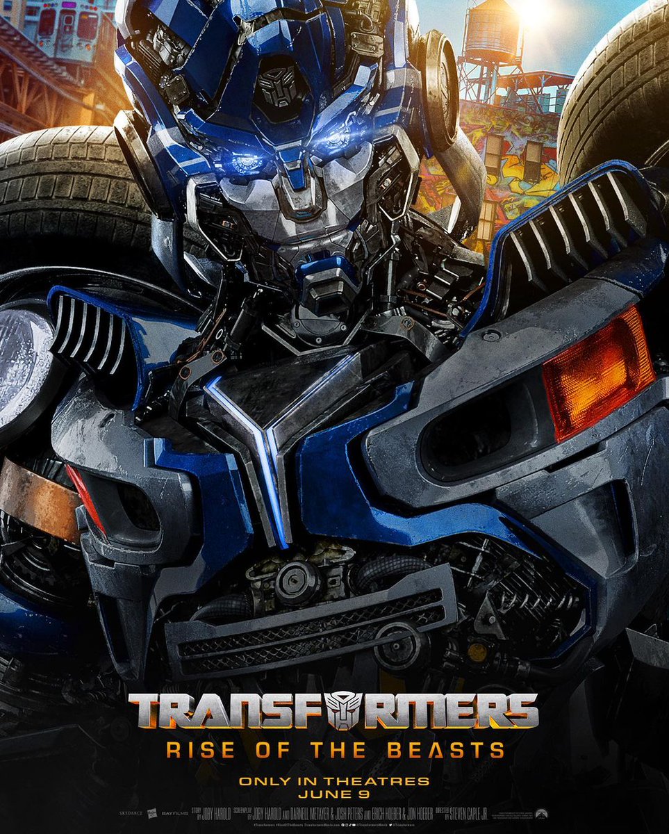 #Transformers #RiseOfTheBeasts on June 9

 #cineentertainmentplus #Cinemaupdates #Webseriesupdates #latestupdates #upcomingshows #upcomingwebseries #moviesoutnow #musicoutnow
#webseriesoutnow #outnow
#Movieannouncement #upcomingmusicevents
#upcomingevent #upcomingmusic