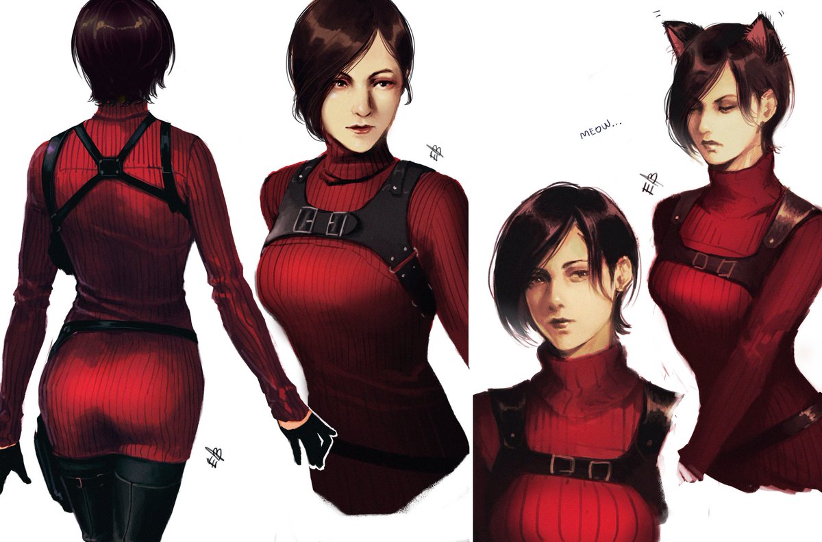 Ericson (@ericsonblum) on Twitter photo Recent Ada sketches :) Recent Ada sketches :)