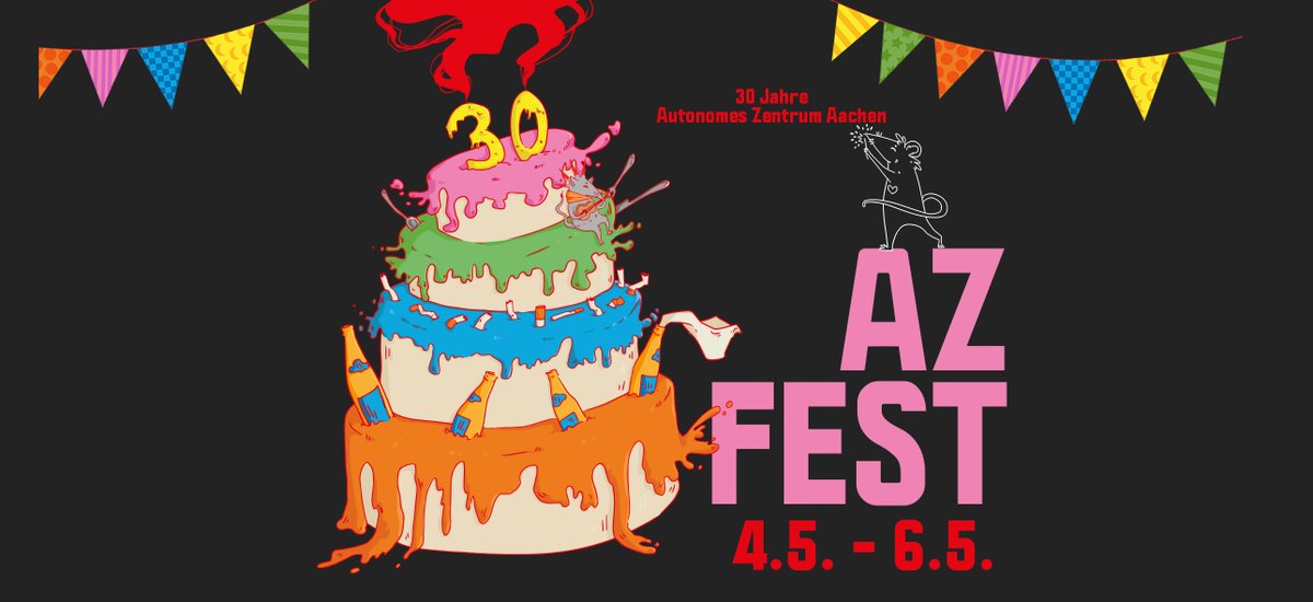 AzAachen's tweet photo. Der komplette Zeitplan für das AZ FEST 2023 findet sich nun unter:
https://t.co/3D8lLlcNyM

Bitte beachtet, dass sich die Zeiten auch noch kurzfristig ändern können.

#azaachen #aachen #keintagohne #azfest #30jahreazaachen https://t.co/byYJM8qGy1