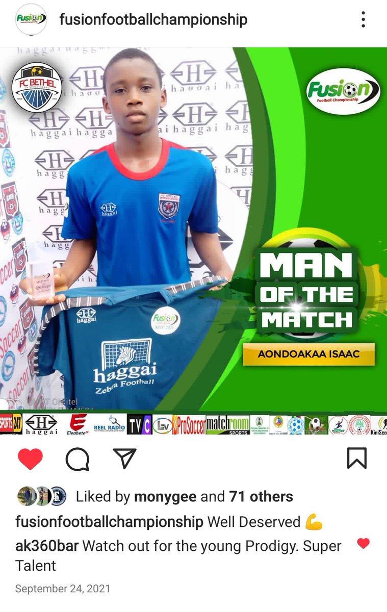 Fusion Football championship tweet media