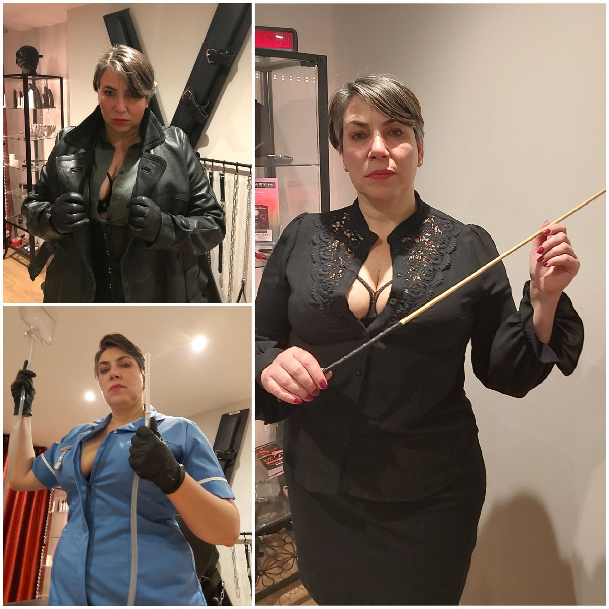 agent_ida's tweet photo. Two weeks to go!
9th May in the new Studio: the Headmistress, the Kommandant and the Matron will finally be back doing what they do best 💥⛓🔥 https://t.co/kKjoGTrvw7