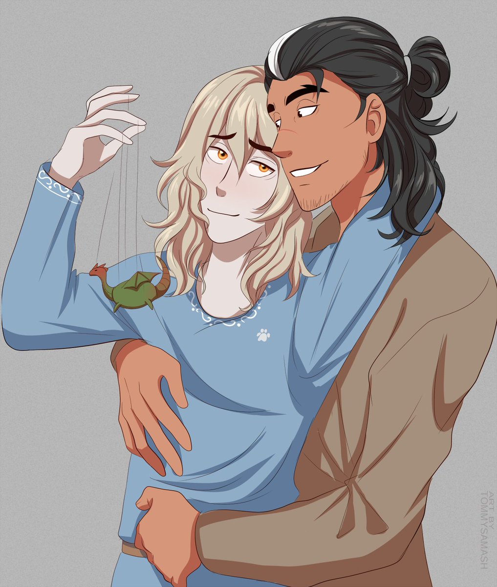 SamashTommy's tweet photo. Fitz and the Fool [Fanart]

꧁∙∙∙∙∙·▫▫ᵒᴼᵒ▫ₒₒ▫ᵒᴼᵒ▫ₒₒ▫꧁

#fitzandthefool #rote #robinhobb
#fanart #tommysamash https://t.co/VA8yzpabmu