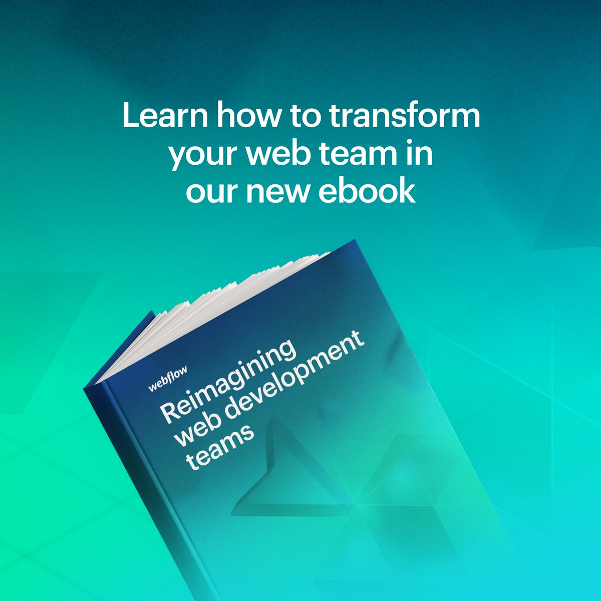 webflow's tweet photo. Your website is your digital front door and the team behind it is essential to its success.

In our new ebook, learn how building a team around modern web development tools and best practices saves developer time, empowers marketing and design, and more:
https://t.co/UGpfipzweY https://t.co/1SmiVWlQo7