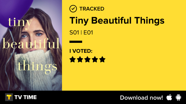 YSTwit's tweet image. I've just watched episode S01 | E01 of Tiny Beautiful Things! tvtime.com/r/2N7D2 #tvtime