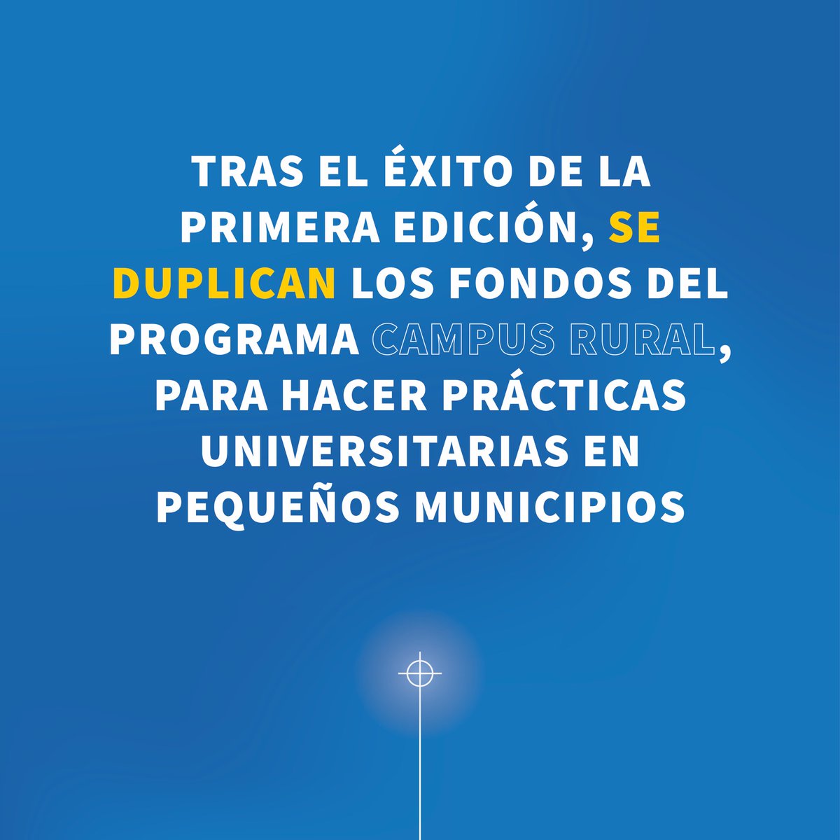 ✅@desdelamoncloa aprueba la distribución de 105 M€ para políticas de #RetoDemográfico, entre otras:

🔸69 millones para capacitación digital

🔸20 millones para cohesión territorial

⏫️ El Plan 130 Medidas frente al Reto Demográfico para 2021-2023 se incrementa más de un 30%