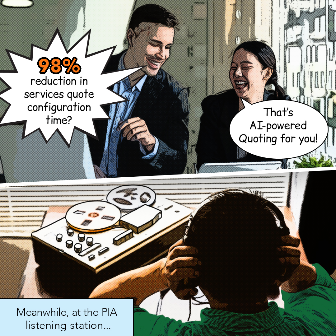 PROS_Inc's tweet image. A slow, lagging quote turnaround time was hurting this industrial manufacturer’s customer experience. 

Find out how they cut the wait by 98% with PROS. ➡️ ms.spr.ly/6016gOsey

#SmartCPQ #ProfitableGrowth #Manufacturing