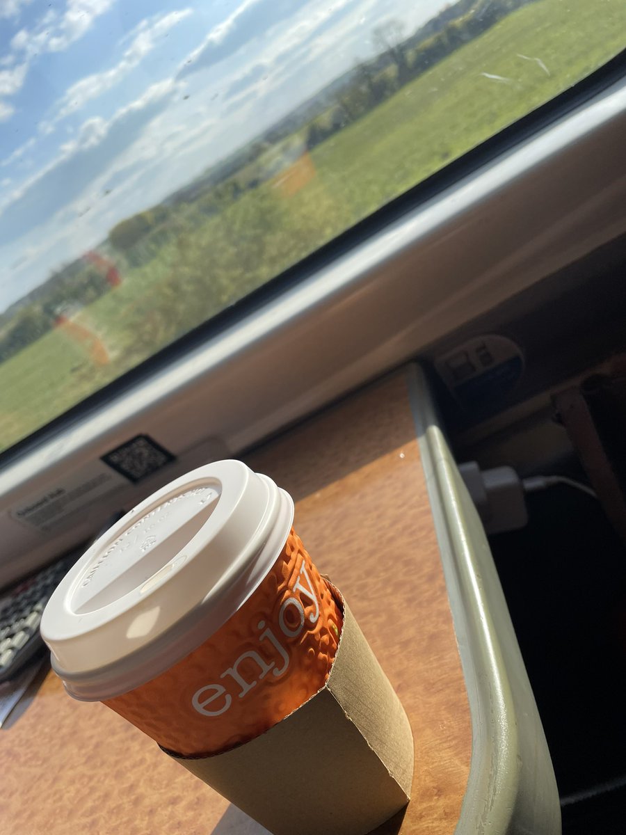 EmmaRobertsNN's tweet photo. Finally got on the train to Liverpool after a bit of #delayedtrain frenzy heading out for @UNISONinSchools School Support Staff Seminar. Looking forward to a great day planned for tomorrow. First it is time for a cuppa and some more work to fill the journey https://t.co/lWpwqQwPl4