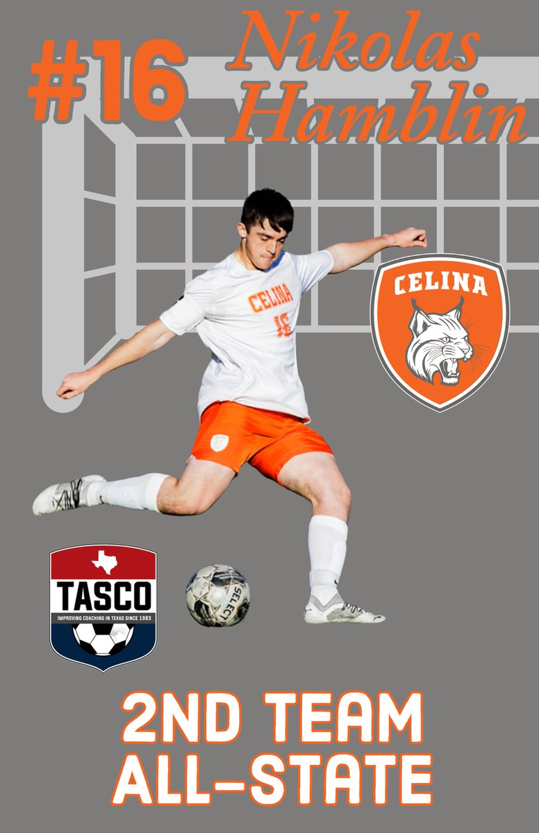 CBobcatSoccer's tweet photo. Congratulations to Seniors Josten Watkins and Nikolas Hamblin on being voted TASCO 2nd Team All-State, as well as Junior Hank Melton who was voted TASC Honorable Mention All-State. #BobcatSoccer #Family https://t.co/kd6sEeqc54
