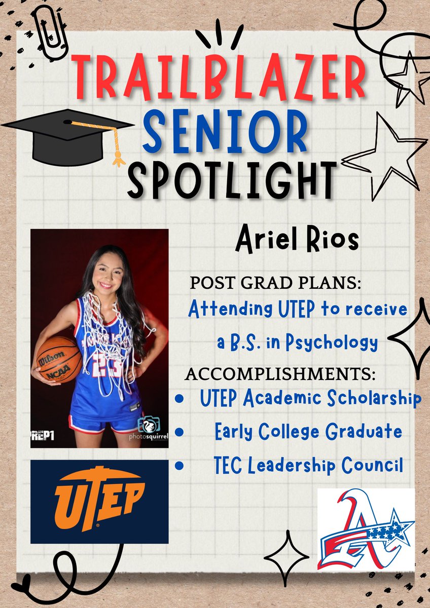 Some more great senior highlights from our amazing Trailblazers!!! So proud of all these great achievements from our students! <a href="/BlazerNationAHS/">Americas High School</a>   #TeamSISD #BlazerNation🥳❤️💙❤️