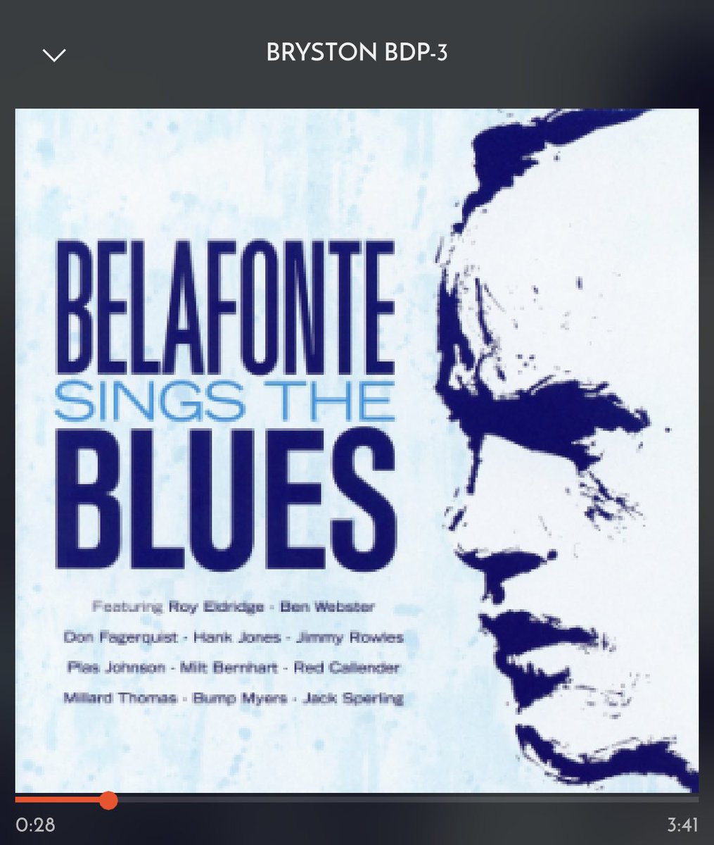Ikväll spelar vi Harry Belafonte! RIP!
