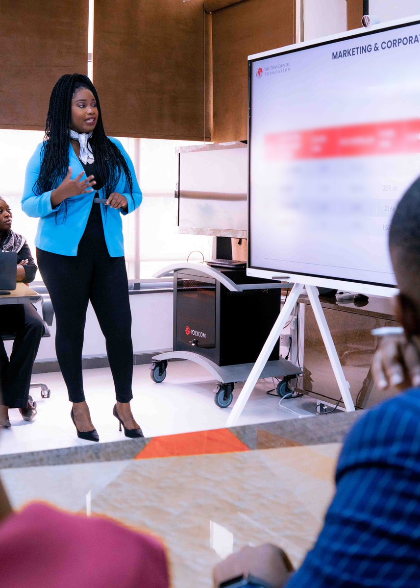 TonyOElumelu's tweet photo. This afternoon, the @TonyElumeluFDN CEO, Somachi Chris-Asoluka presented her inaugural strategy to the TEF board and Executive Management. 

I look forward to TEF’s scaled impact across Africa and the globe, as we empower more young African entrepreneurs! 

#TEFImpact #TOEWay https://t.co/iKICKAShO2