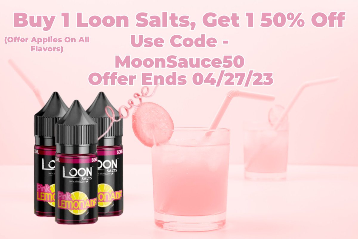 EightVape's tweet photo. Summer is almost here! Cool off with some lemonade, or any of the other incredible flavors from @TheLoonMN 

Click here to grab that discount 
https://t.co/OQyHSPYM55

#tuesdayvibe
#vape https://t.co/gayHDRzY2I