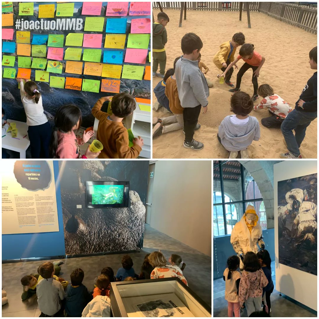 EscPublicaSAFA's tweet image. #1rB, la classe del mar, hem visitat el Museu Marítim de Barcelona. Ha estat una oportunitat per veure el món marí, entendre la necessitat d'una vida sostenible i conèixer el fons del mar en batiscaf.
#projecte #ODS #escolesméssostenibles #convivència
