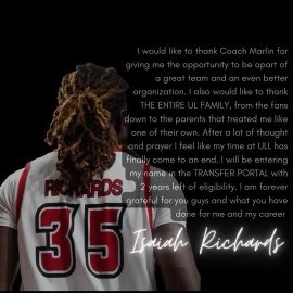 ZayRich24's tweet photo. Thank You Cajun Nation.🤟🏿 https://t.co/nO69b3B0Zk