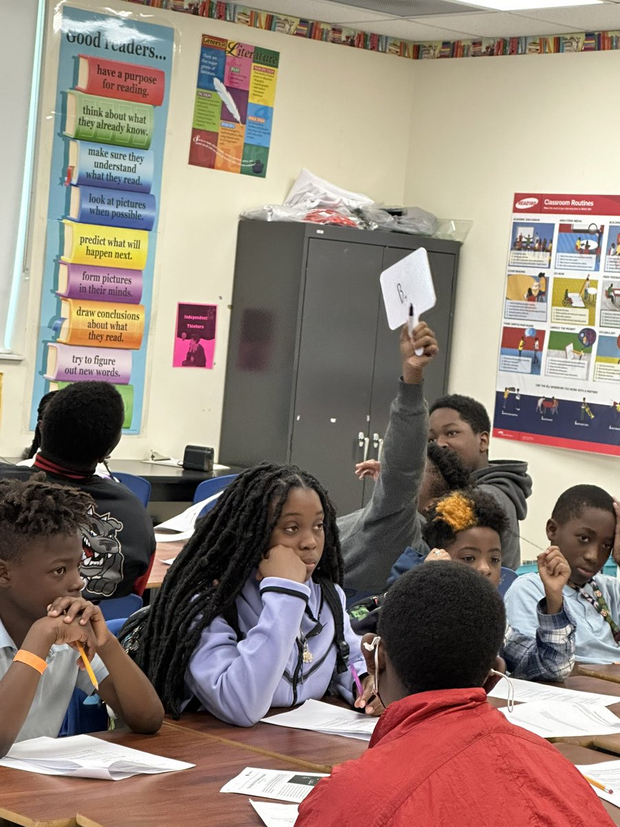 ReadingLady2025's tweet photo. 6th grade instructional camps @ndthunderbirds Teachers and Coach worked very hard to make one more big impact before testing! @lisagarcia_lisa @trydiggs @MDCPSDAS @MDCPSNorth https://t.co/JnJ5sSVHxT
