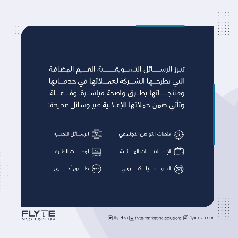 FlyteKSA's tweet photo. بمعايير احترافية، وكفاءات فنية
نحول أفكارك إلى مواد إعلامية إبداعية ..

تسرنا زيارتك لموقعنا الإلكتروني:
https://t.co/abKFrawi2t

اخترها صح مع فلايت
