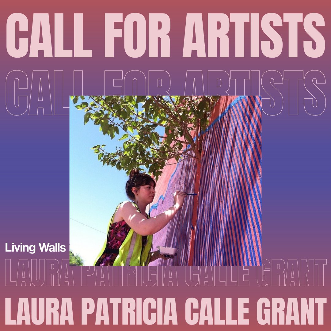 livingwallsatl's tweet photo. applications for our 6th annual Laura Patricia Calle Grant are open :)

more info at https://t.co/A3nK3TXd3S https://t.co/uS2f73SuMF