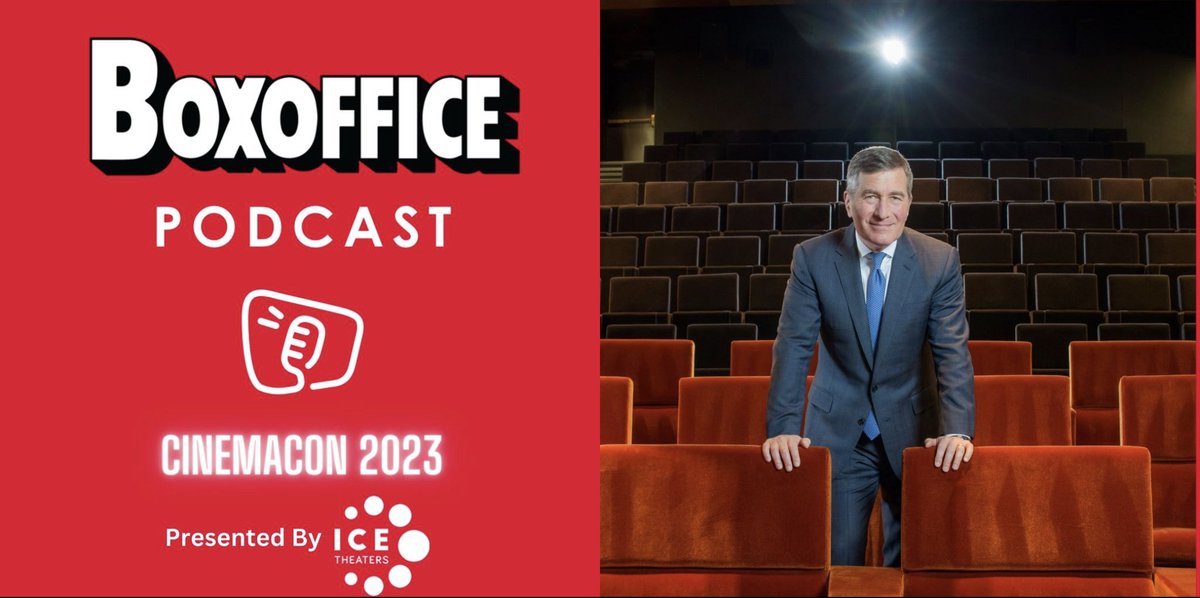 The Boxoffice Podcast CinemaCon Edition, Presented by @ICETheaters | @danyloria and @RebeccaPahle review the major talking points from Monday’s panels before covering highlights from Sony's studio presentation. In our feature segment, @motionpictures Chairman & CEO @CharlieRivkin