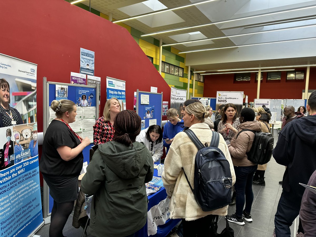 Sherwood Forest Hospitals NHS FT (@sfhft) on Twitter photo Welcome to our āStep into the NHSā careers showcase!
We are at <a href="/WestNotts/">Vision West Nottinghamshire College</a> from 5.30 - 7.30 to discuss non-clinical careers at #TeamSFH
šØ Your local hospitals are recruiting now! Welcome to our āStep into the NHSā careers showcase!
We are at <a href="/WestNotts/">Vision West Nottinghamshire College</a> from 5.30 - 7.30 to discuss non-clinical careers at #TeamSFH
šØ Your local hospitals are recruiting now!