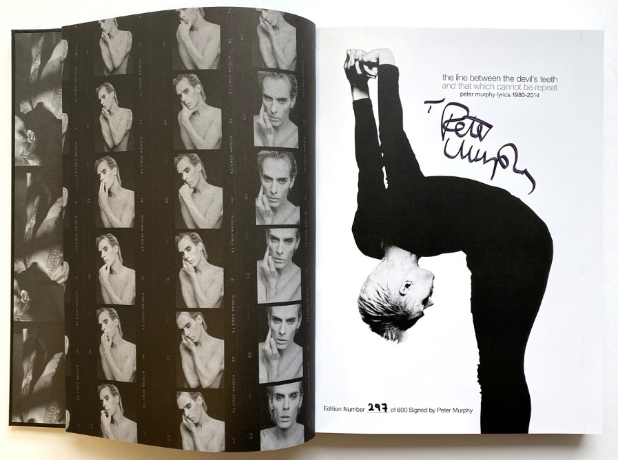 NEW Peter Murphy Limited Edition Lyric and Art book PRE-ORDER now for release 31st July Only 600 signed and numbered copies thefloodgallery.com/products/the-l…