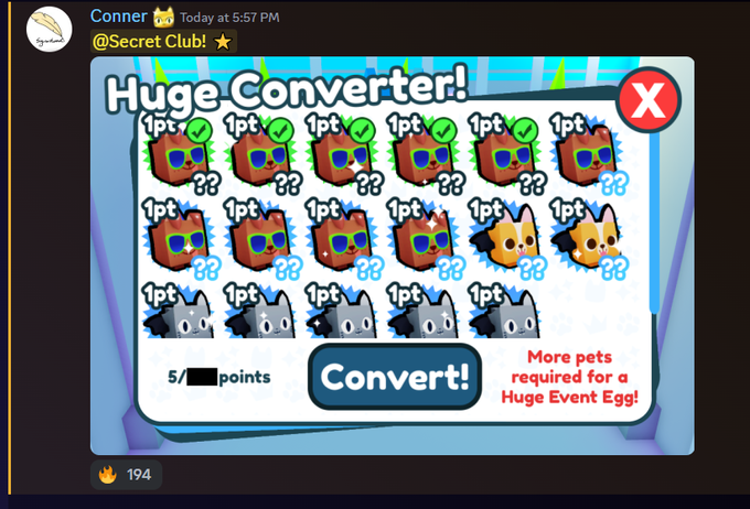 Secret Club Leaks PSX tweet media