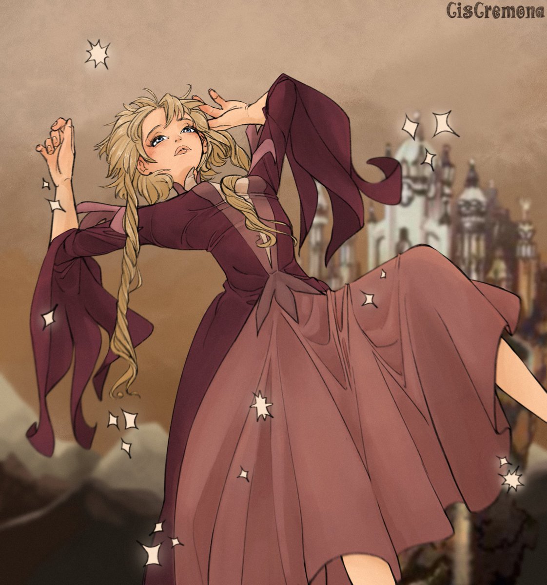 Cremona____'s tweet photo. First flight over Meridian after the enslavement of Phobos🌫

#elyonbrown #witchcartoon #witchelyon https://t.co/gujaBiYpR0