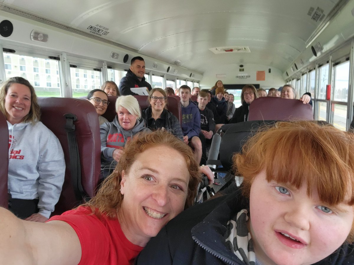 NS PE with Peers on our way to help sandbag in Princeton <a href="/Lancer_WR/">Drew Kelly</a> <a href="/NorthScottHS/">North Scott High School</a> <a href="/soiowa/">Special Olympics IA</a> #inclusion #lancernation