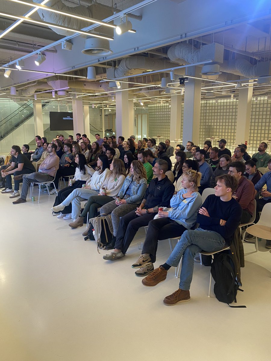 Kicking off our meetup at <a href="/Adyen/">Adyen</a> space. 🙌 #producttank
