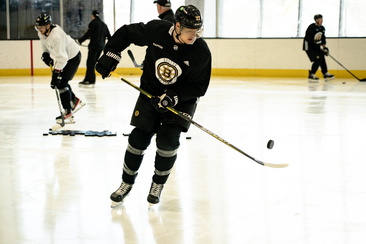 NHLBruins's tweet photo. Scenes from a Tuesday twirl. https://t.co/LiNk5KDfBh