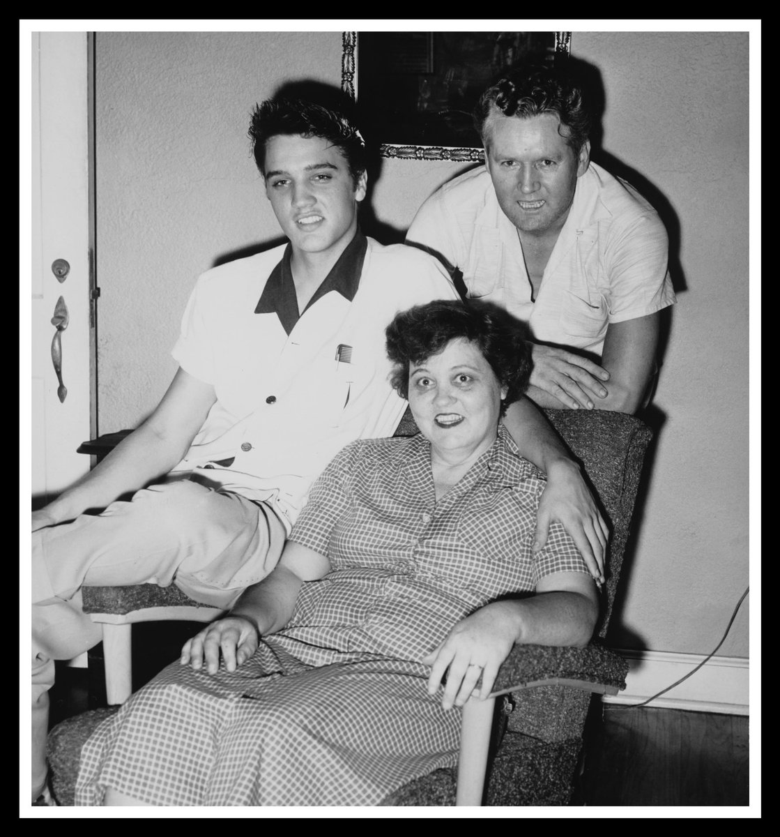 Remembering #GladysPresley born on April 25, 1912 in Pontotoc County, Mississippi, USA as Gladys Smith . She was married to #VernonPresley beloved Mother of #ElvisPresley. She died on August 14, 1958 in Memphis, Tennessee, USA. #ElvisHistory #Elvis2023