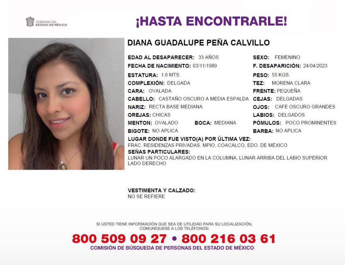 Cualquier información es muy valiosa en estos momentos. RT 🙏🏼