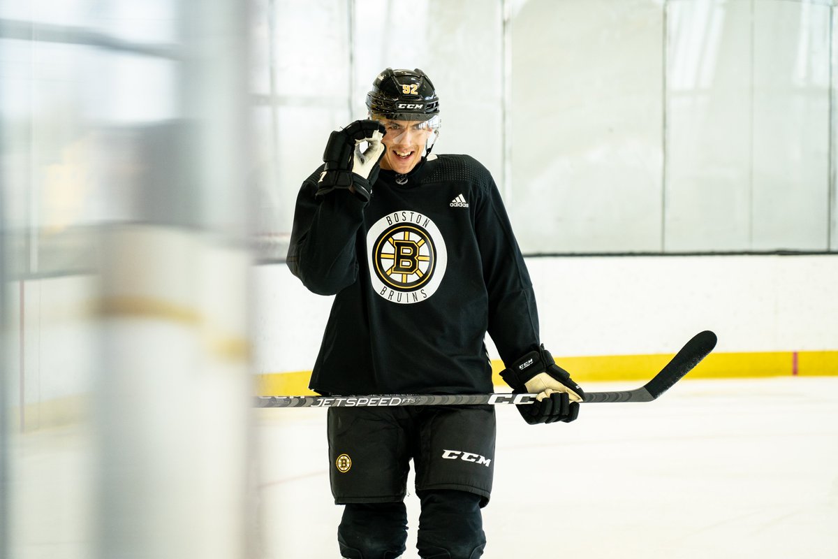 NHLBruins's tweet photo. Scenes from a Tuesday twirl. https://t.co/LiNk5KDfBh