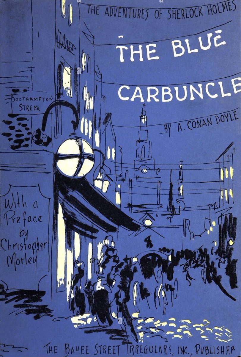 mrmuleman's tweet photo. Day 25 🎄#ssac2016 “The Adventure of The Blue Carbuncle” by Arthur Conan Doyle
A fine wrap up to another stunning collection from @hingstonolsen . Platitudes and gratitudes to @ttbrader and @barbaramcveigh for being my reading mates for this set! https://t.co/F0PDwDMJdr