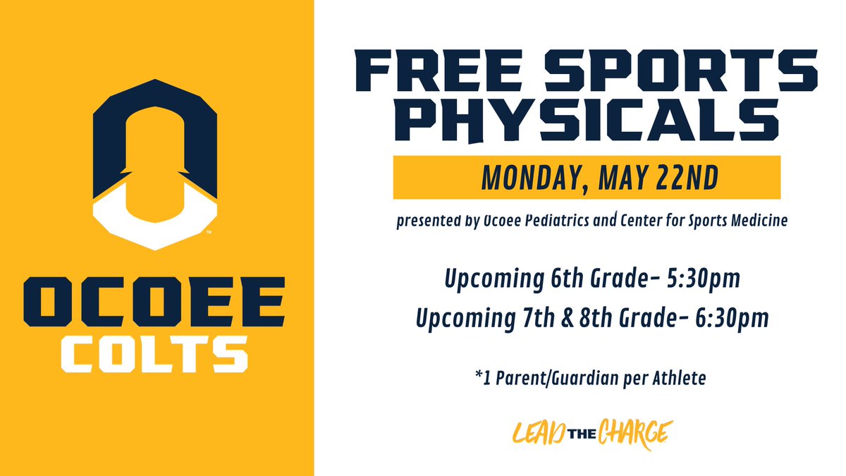 Don’t miss this great opportunity!  HUGE thanks to <a href="/SportmedCSMO/">SportmedCSMO</a> and Ocoee Pediatrics!