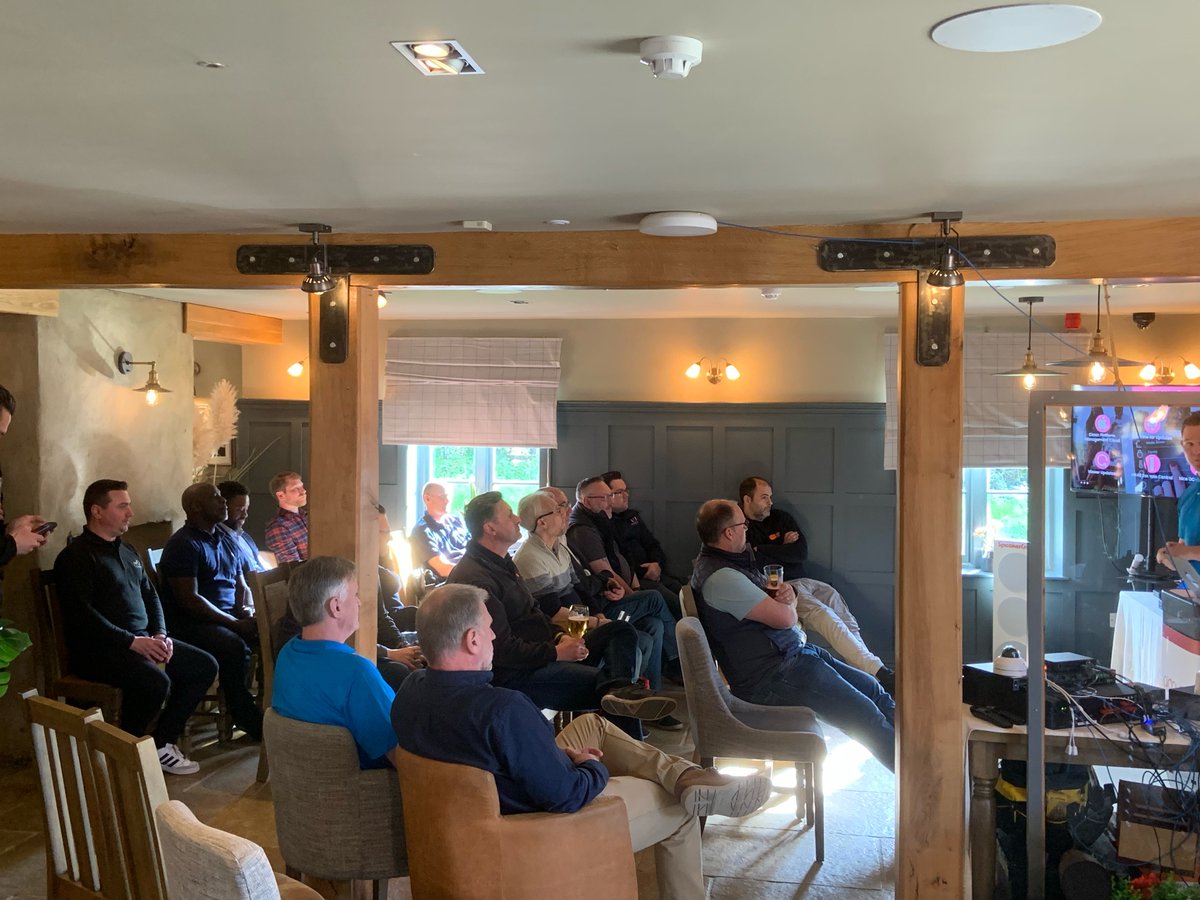 Partner event underway, great networking session in the bar before we kicked off, fantastic group having a laugh together and hopefully learning something new