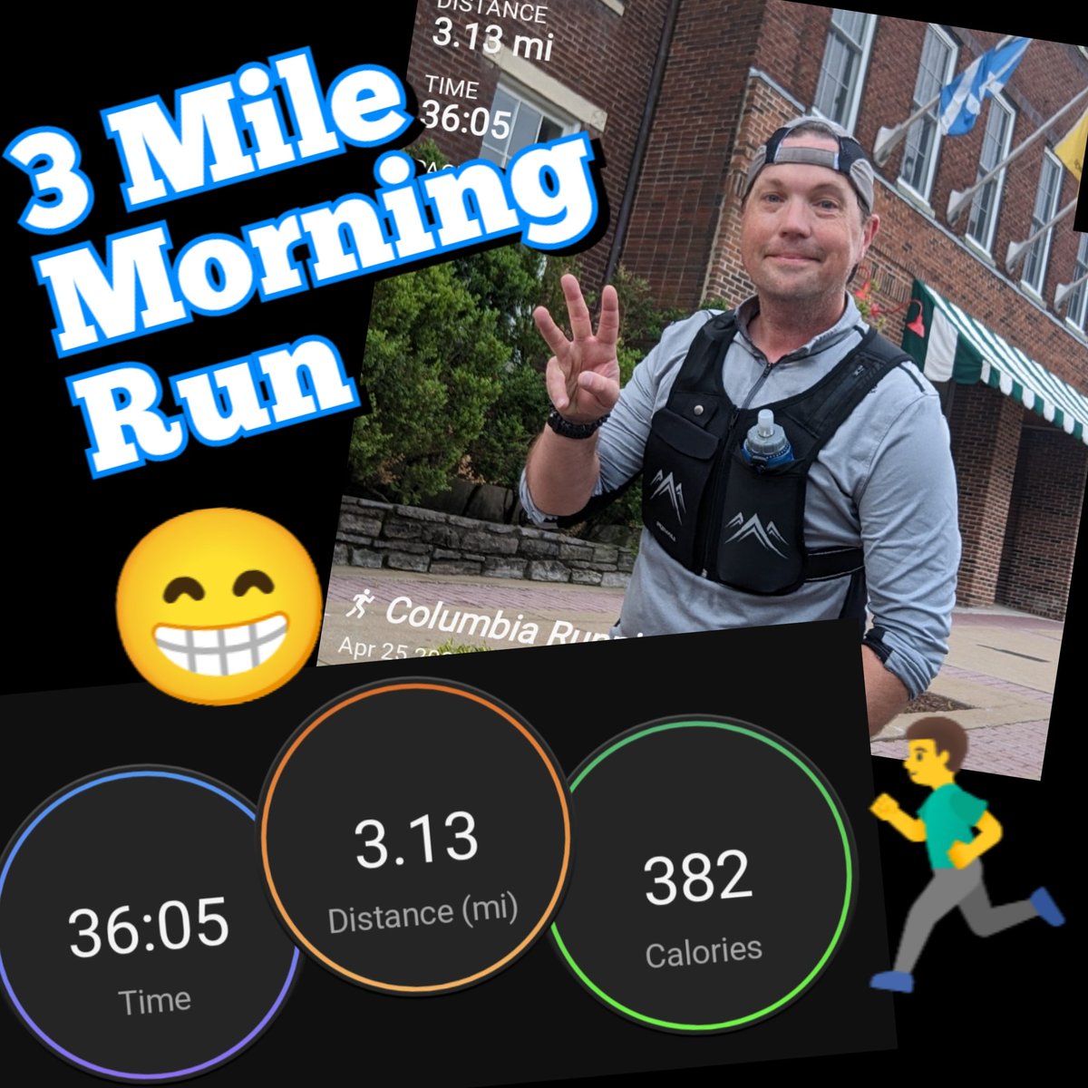 EricBorchert73's tweet photo. Got in a good 3 Mile run before work this morning. #3milerun #runbeforework #run #runner #running #runninggeek https://t.co/T4bwUAbPLj