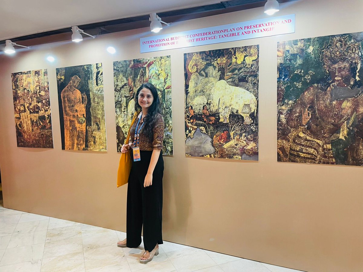 apzocchi's tweet photo. Attended the Global Buddhist Summit 2023 in New Delhi. Graced to be in the presence of @DalaiLama @PMOIndia @mingyurrinpoche. Heard from scholars, and practitioners about the role of dhamma philosophy to address our contemporary challenges from environment, peace to mental health https://t.co/LOM5ggdt42