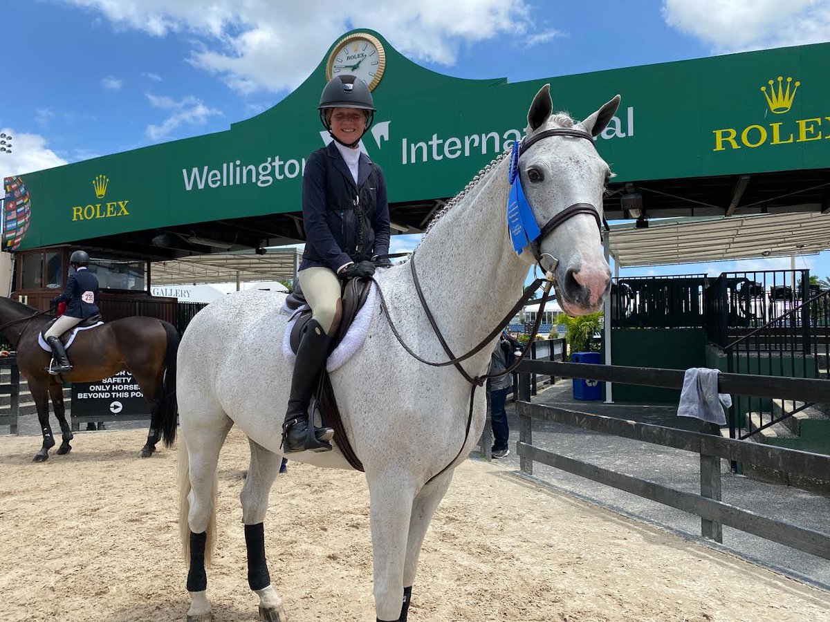 Kudos to Addison Slye '29 who competed in the winter equestrian festival at Wellington International in Florida. She was champion on Conrido in 3’3” U15 Junior Hunters, qualifying for finals this summer. She also won the 3’3” USHJA Hunt Seat Equitation Medal on Casino 71.